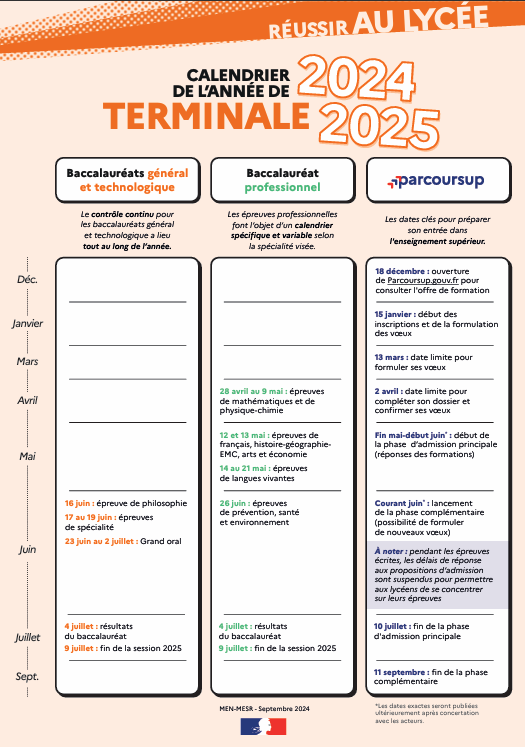 Calendrier de l année de terminale 2023 2024 thumbnail